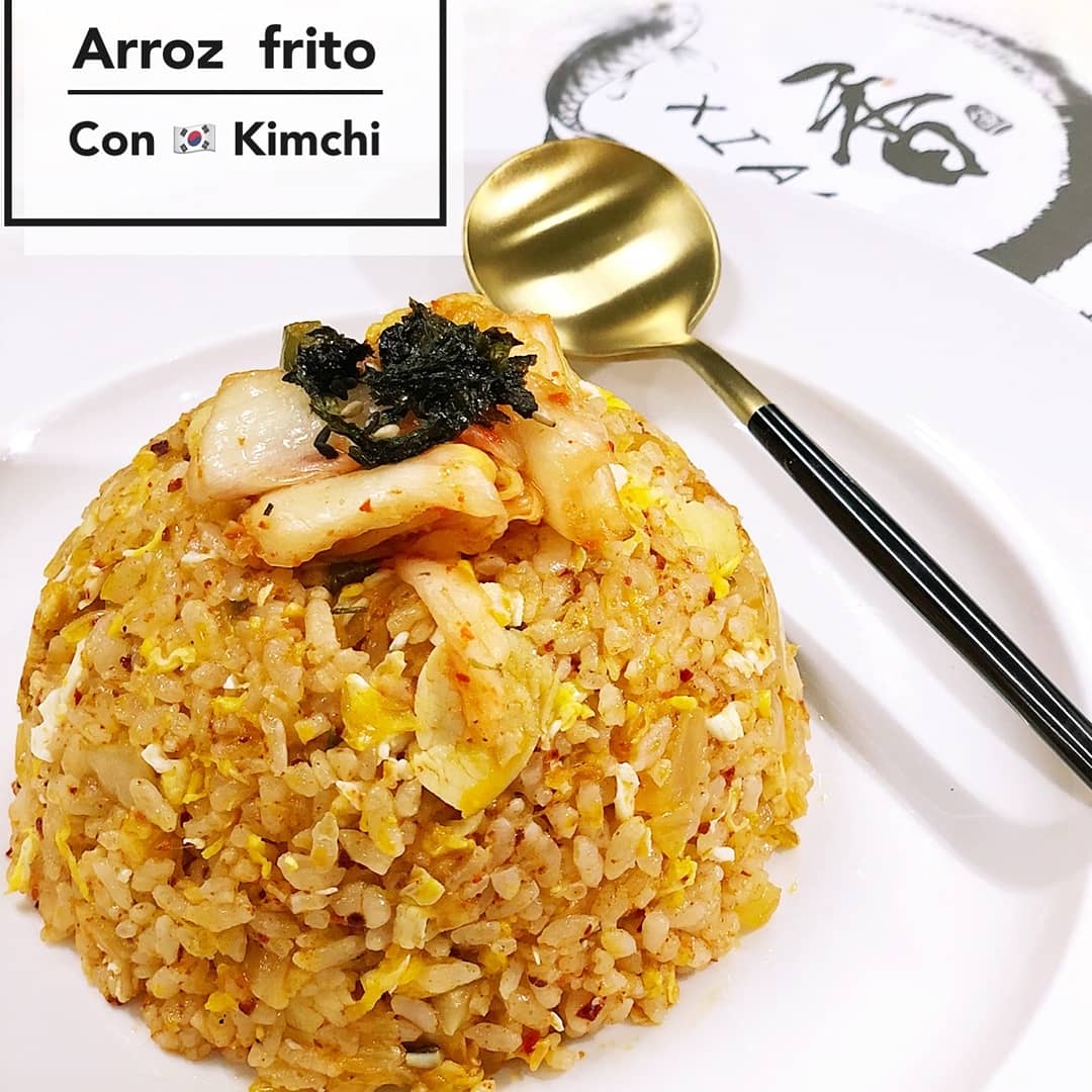 Arroz frito con kimchi(Pollo)